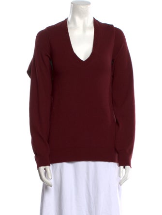 Sies Marjan Virgin Wool V-Neck Sweater