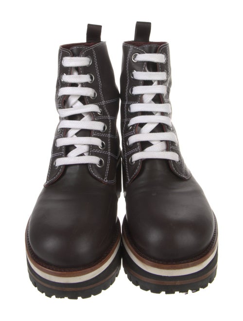 Sies Marjan Leather Combat Boots