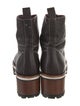 Sies Marjan Leather Combat Boots