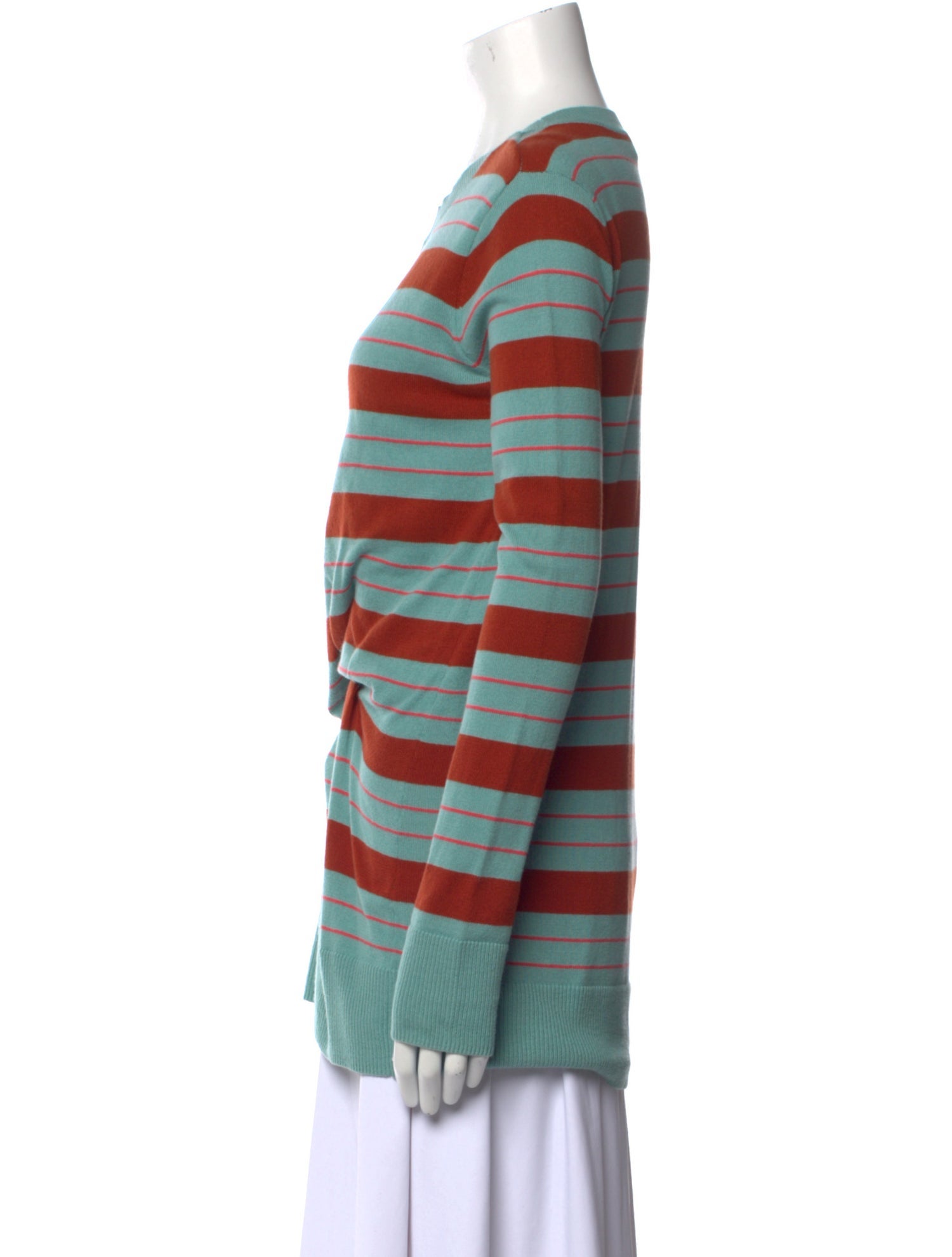 Sies Marjan Striped Scoop Neck Sweater