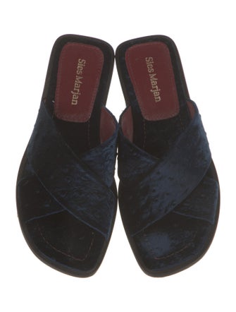 Sies Marjan Leather Slides