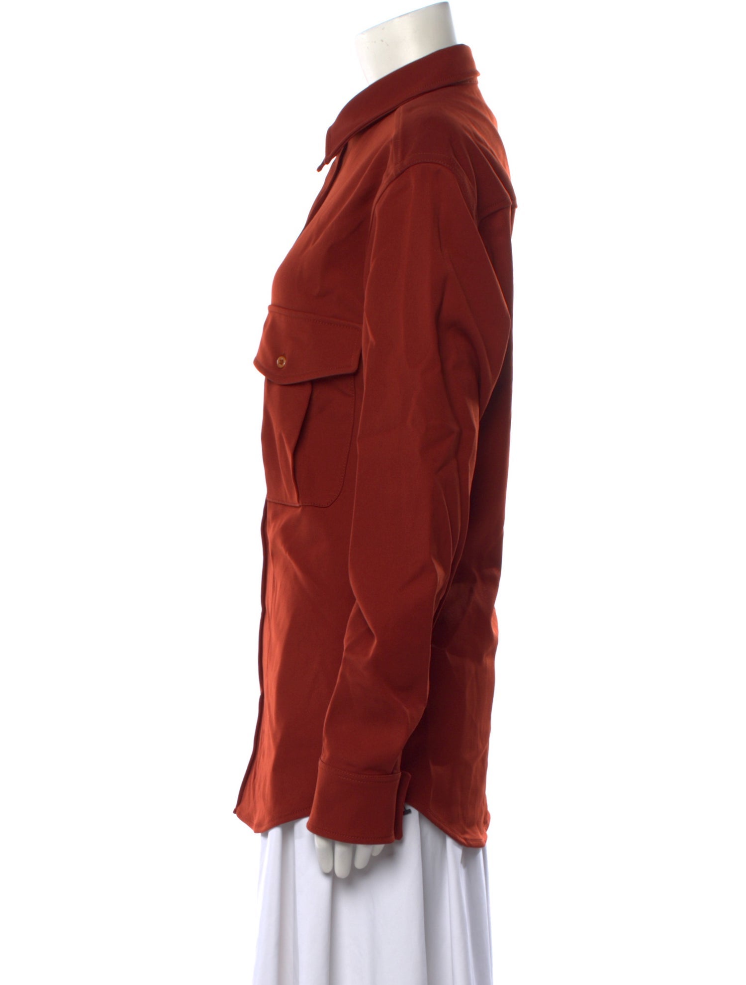 Sies Marjan Long Sleeve Button-Up Top