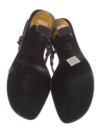 Sies Marjan Leather Slingback Sandals