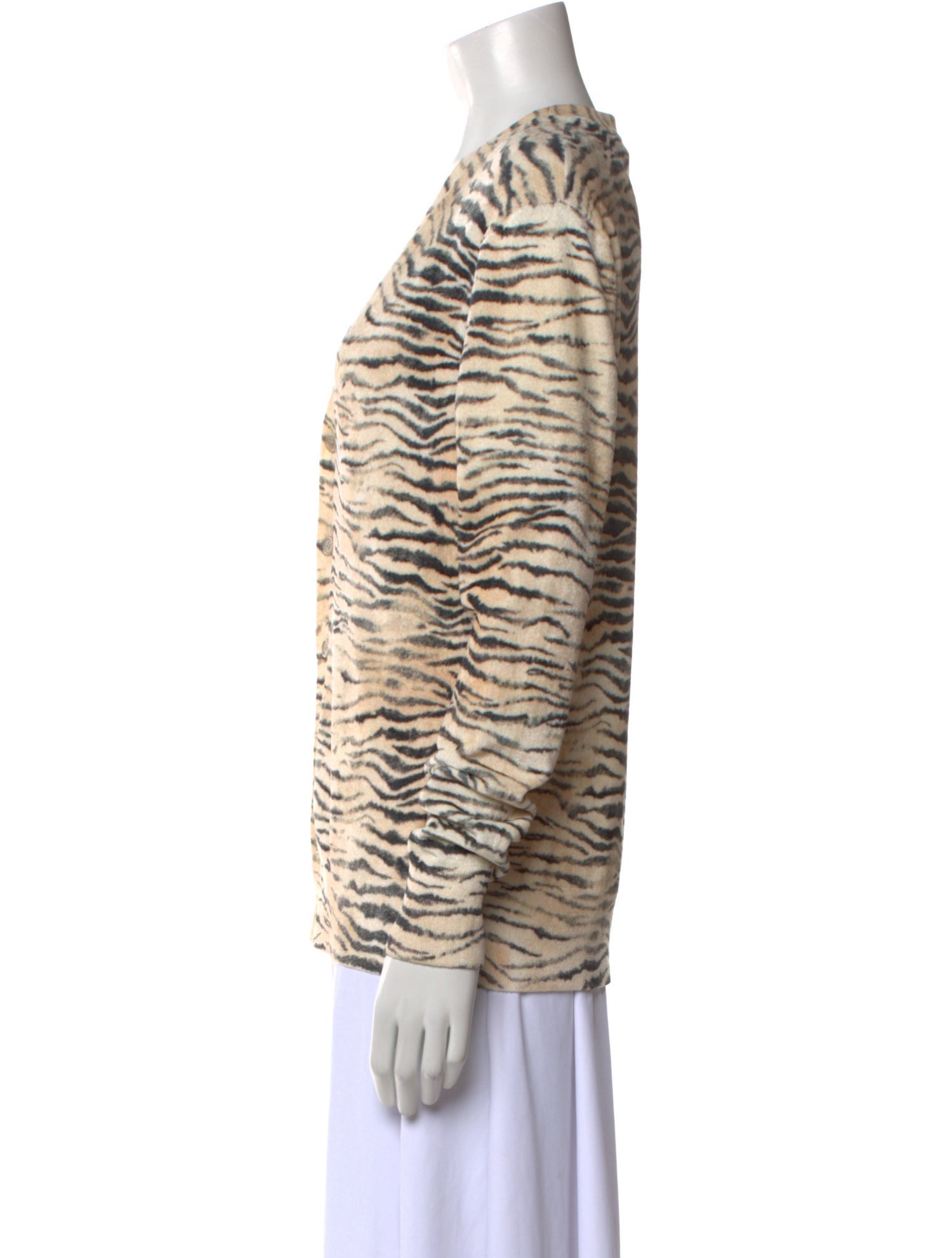 Sies Marjan Printed V-Neck Sweater