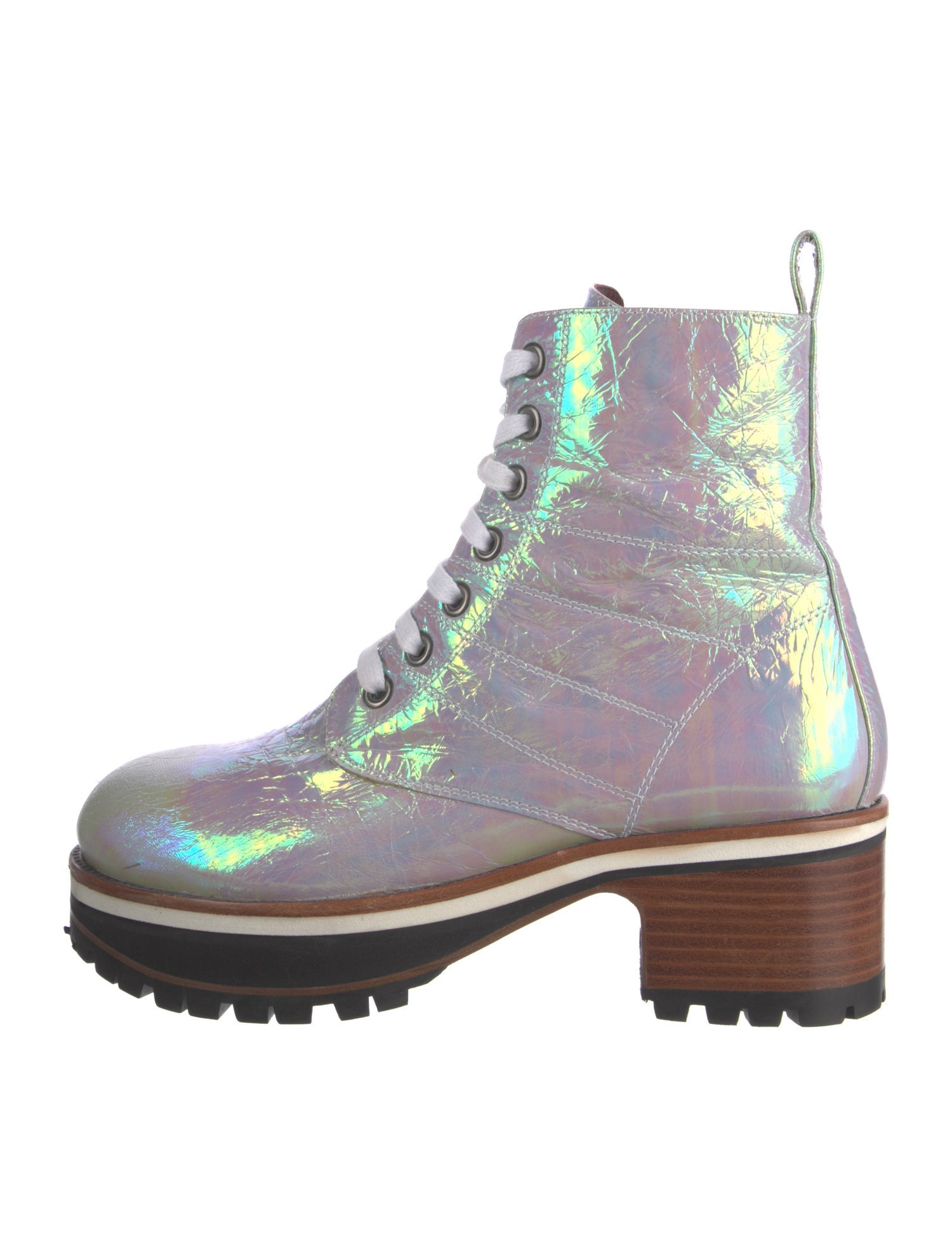 Sies Marjan Leather Combat Boots