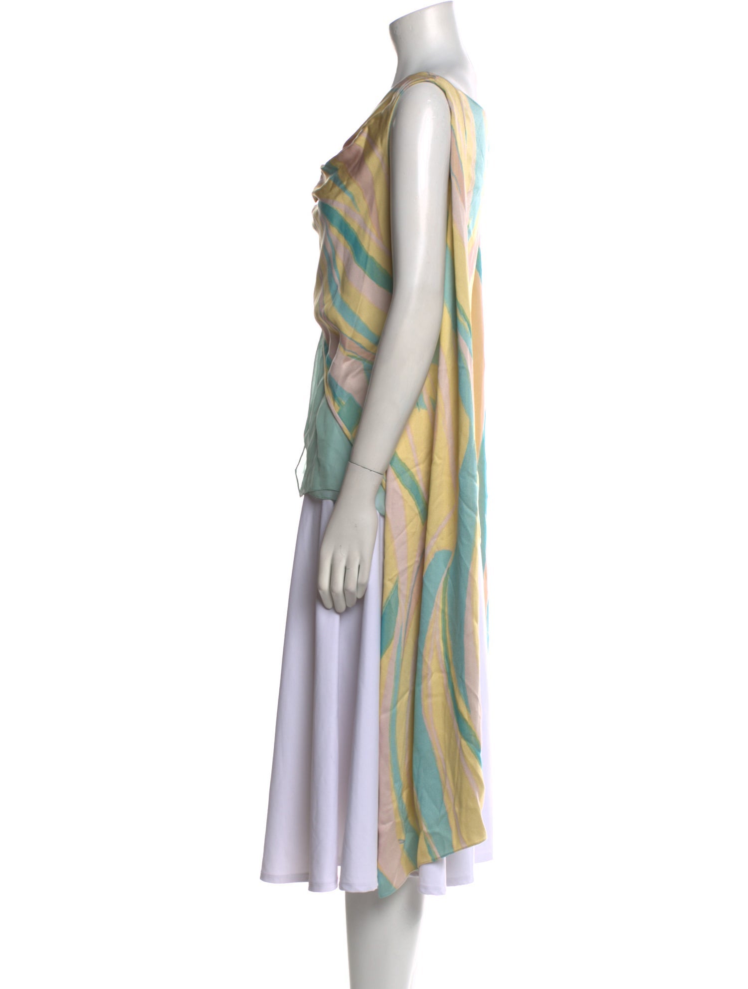 Sies Marjan Printed Cowl Neck Top w/ Tags