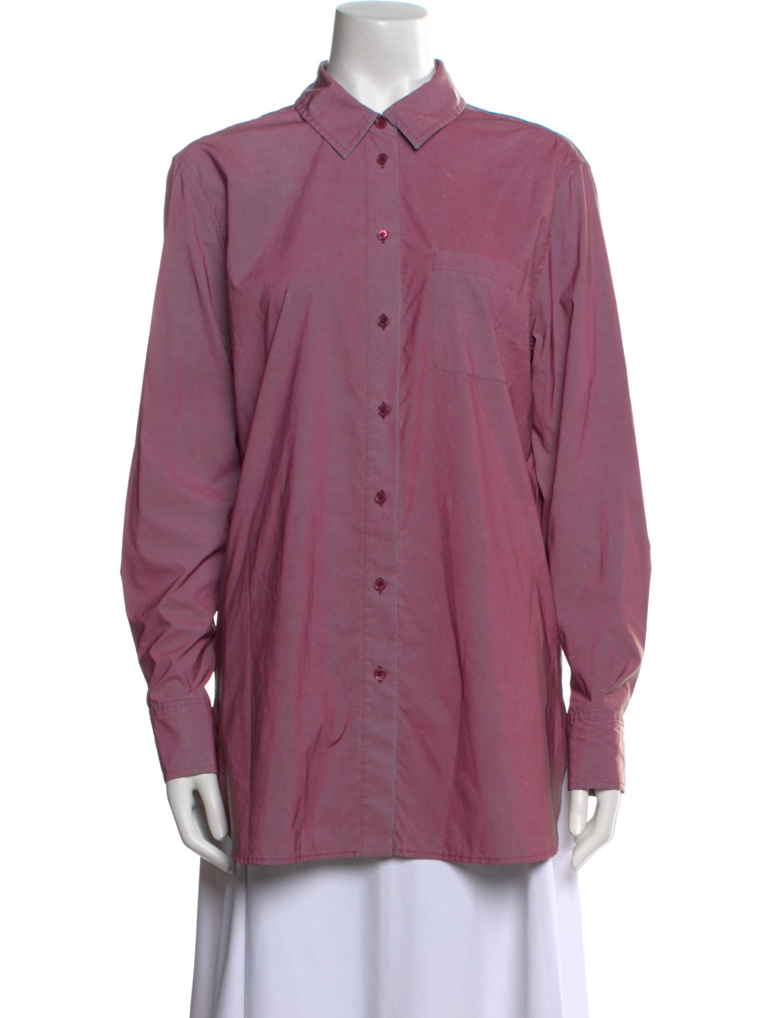 Sies Marjan Long Sleeve Button-Up Top