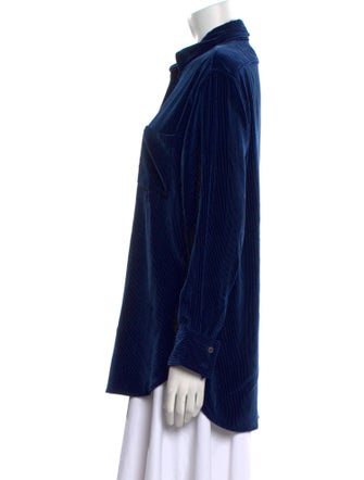 Sies Marjan Long Sleeve Button-Up Top