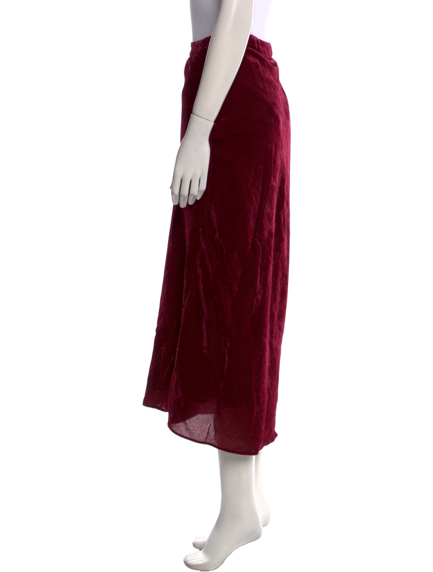 Sies Marjan Velvet Midi Length Skirt w/ Tags