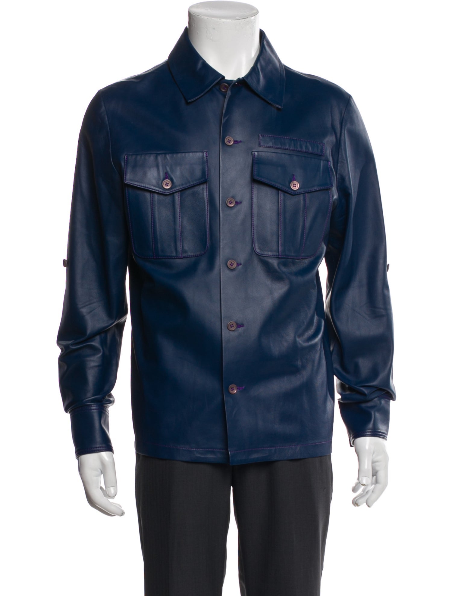 Sies Marjan Leather Utility Jacket