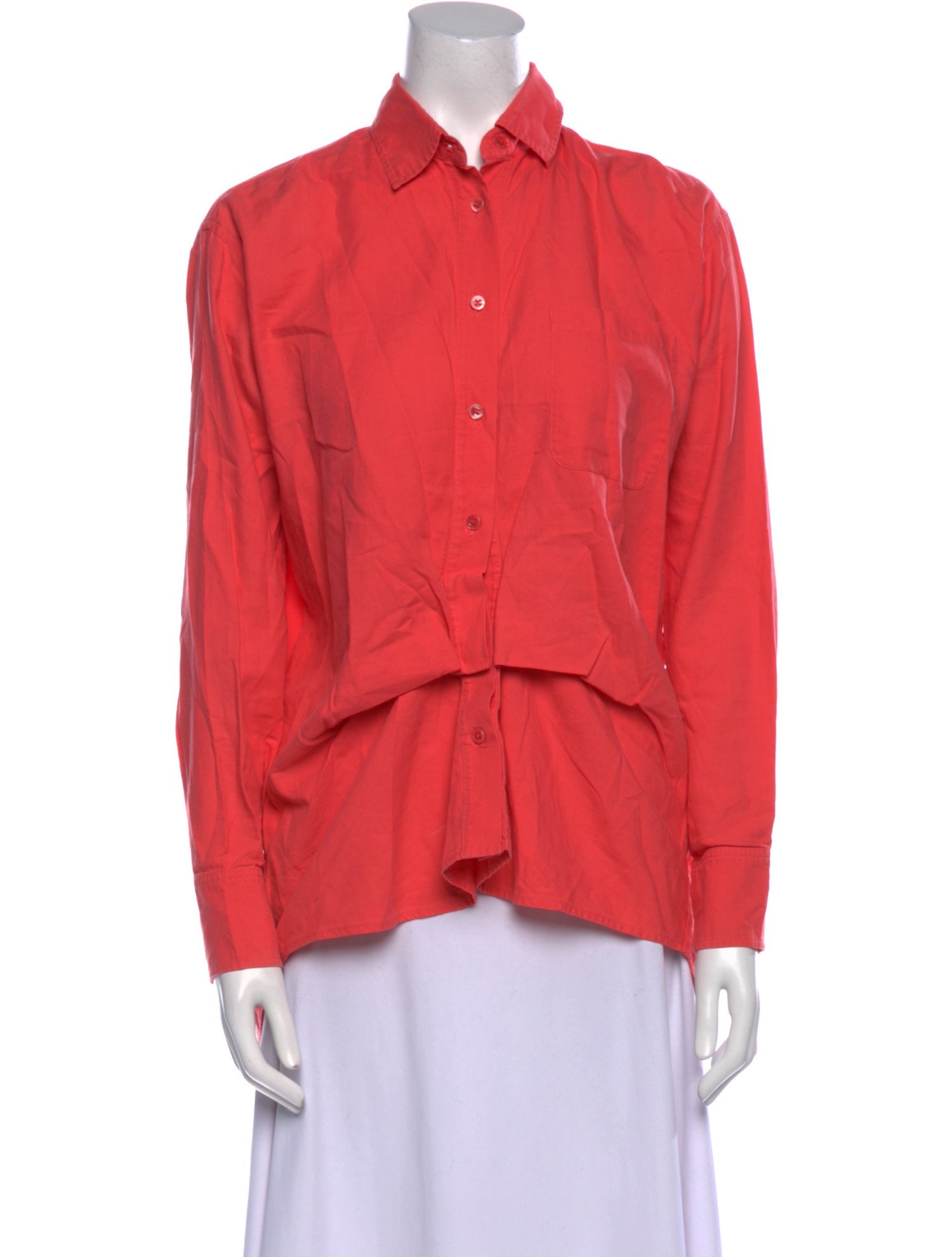 Sies Marjan Long Sleeve Button-Up Top