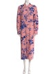 Sies Marjan Floral Print Long Dress