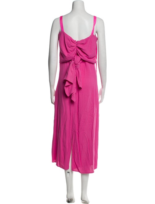 Sies Marjan Square Neckline Midi Length Dress