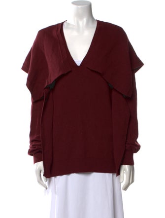 Sies Marjan Virgin Wool V-Neck Sweater