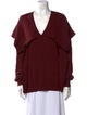 Sies Marjan Virgin Wool V-Neck Sweater