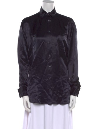 Sies Marjan Long Sleeve Button-Up Top