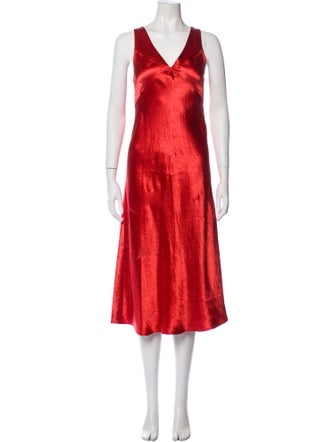 Sies Marjan V-Neck Midi Length Dress