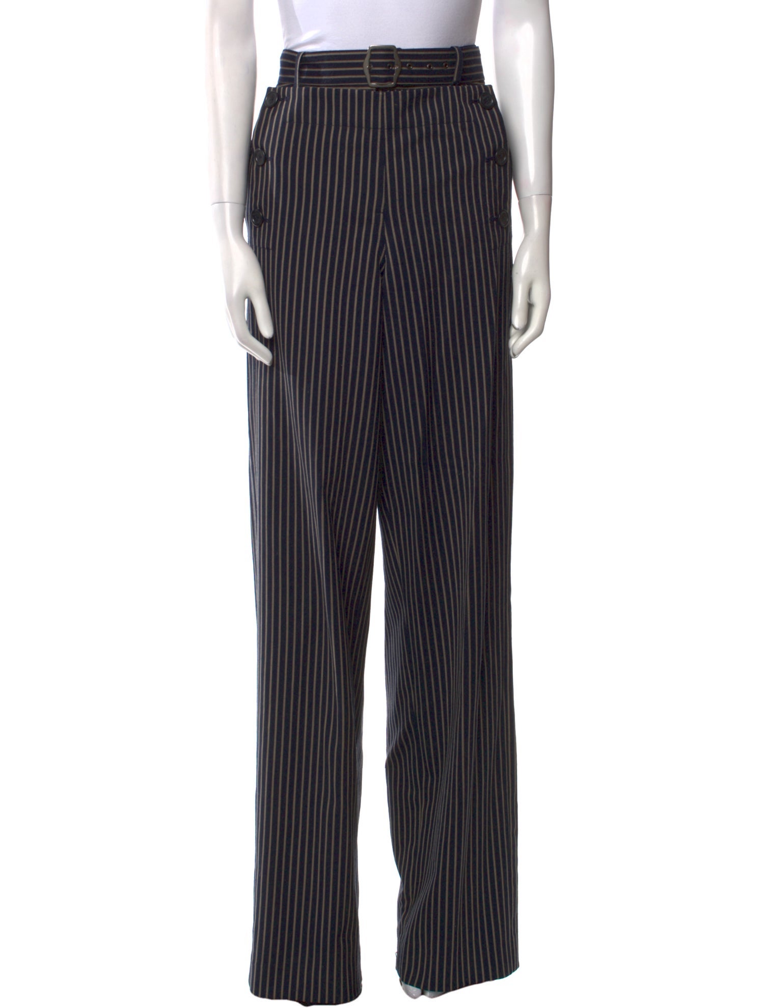 Sies Marjan Striped Wide Leg Pants