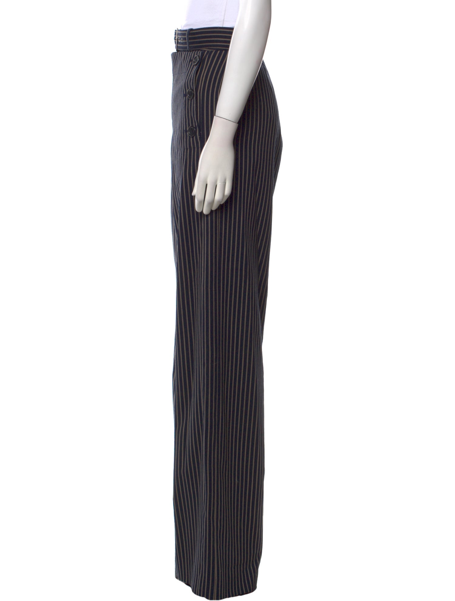 Sies Marjan Striped Wide Leg Pants