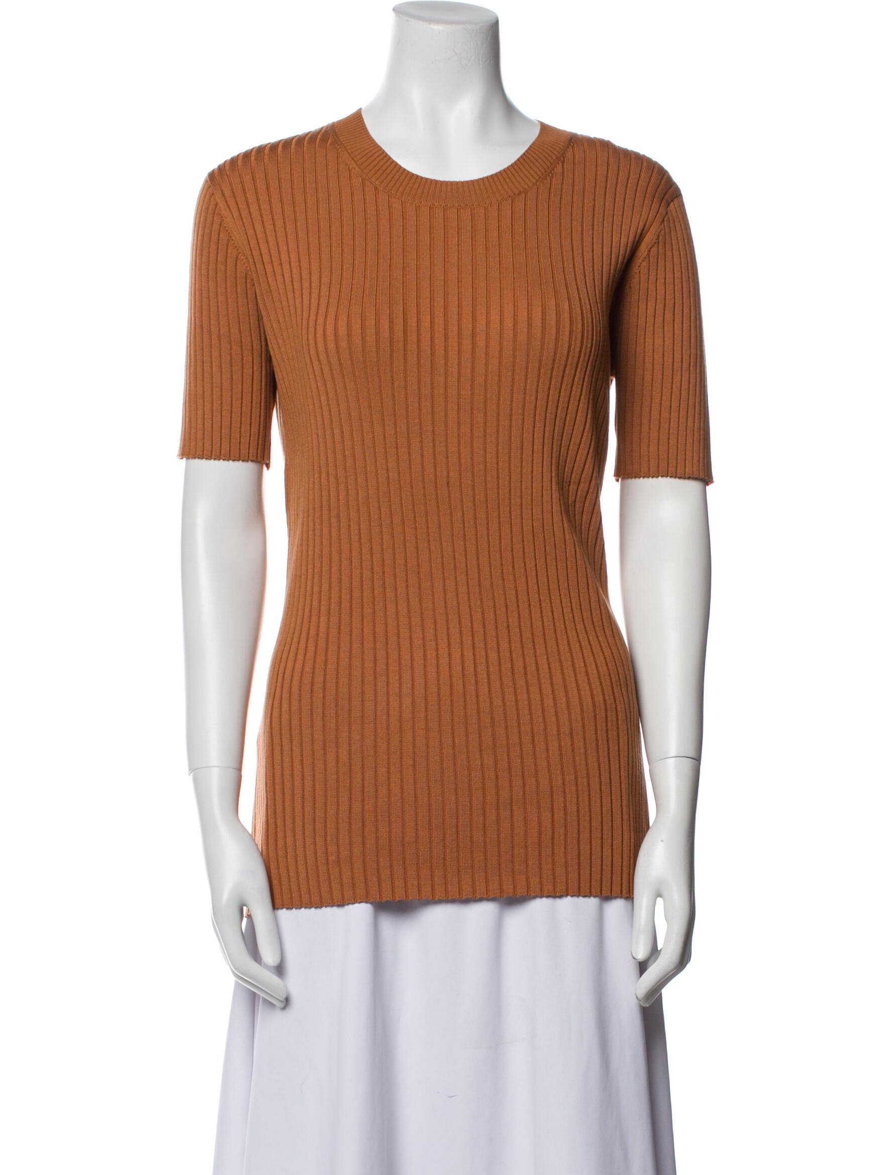 Sies Marjan Silk Crew Neck Top