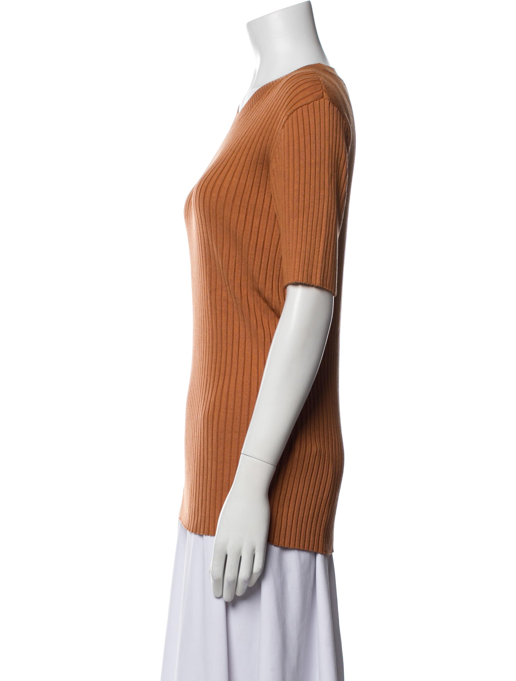 Sies Marjan Silk Crew Neck Top