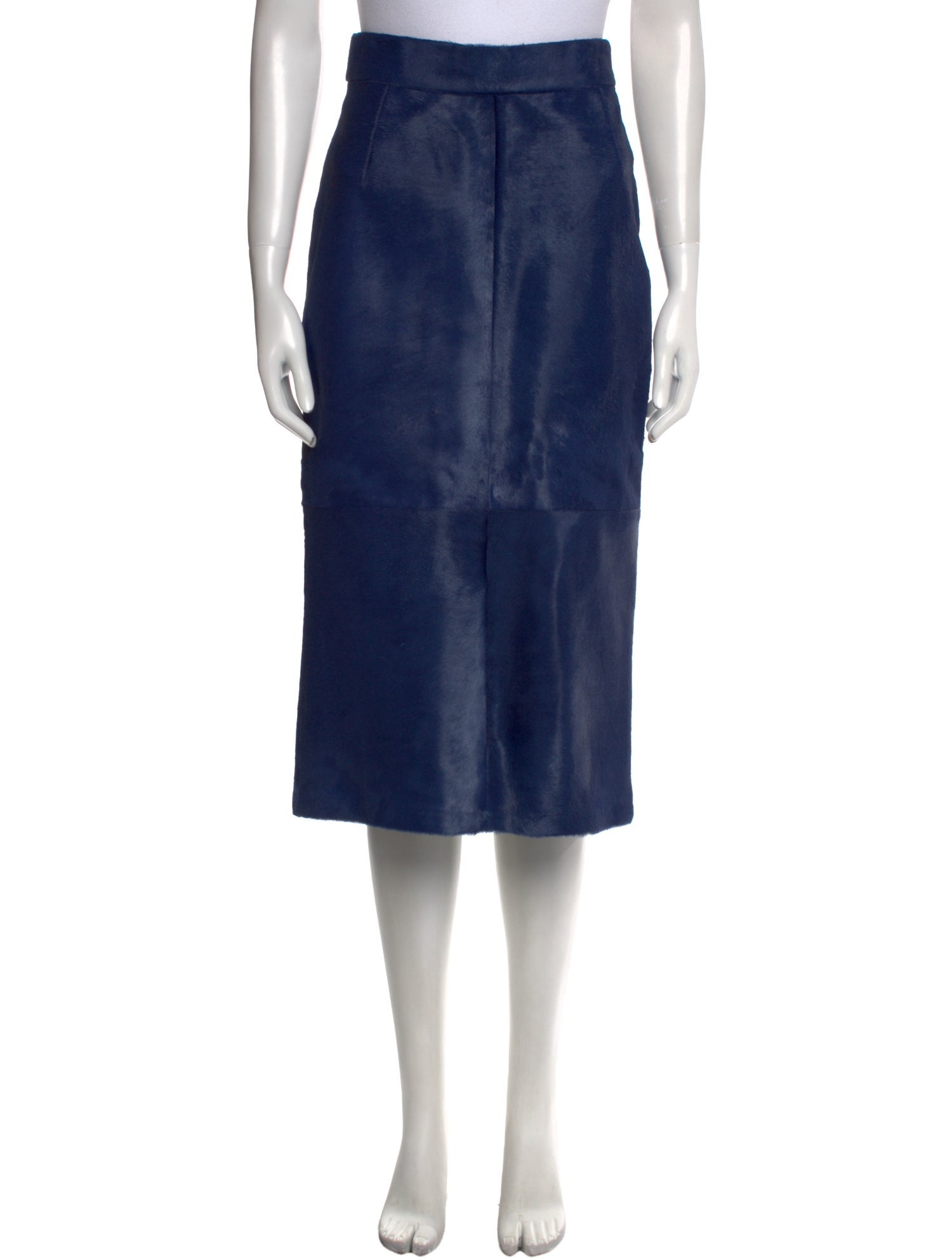 Sies Marjan Calfskin Midi Length Skirt