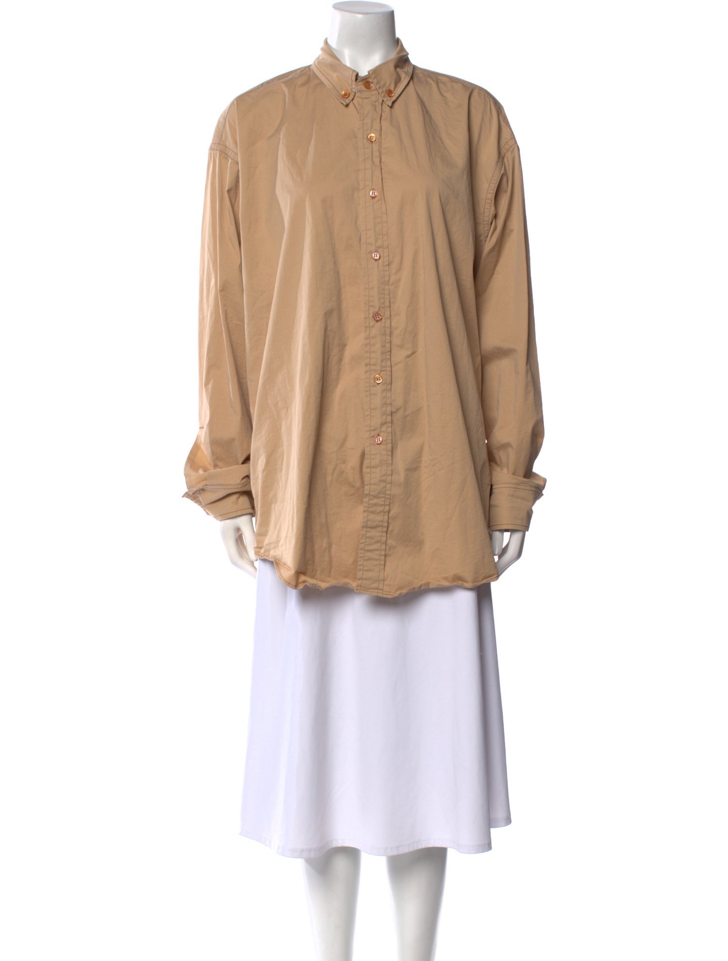 Sies Marjan Long Sleeve Button-Up Top