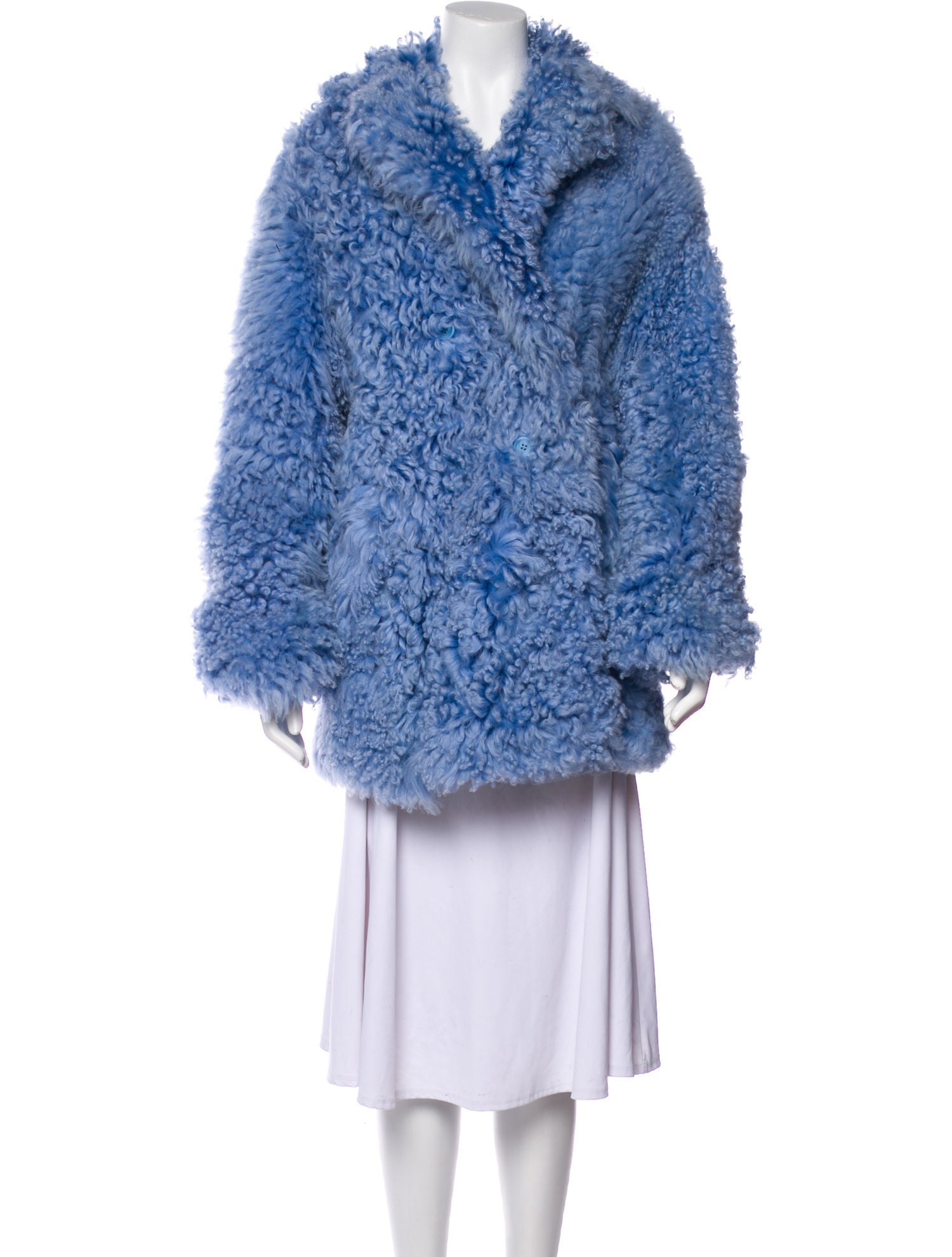 Sies Marjan Shearling Faux Fur Coat