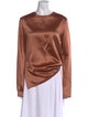 Sies Marjan Crew Neck Long Sleeve Blouse