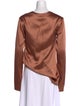 Sies Marjan Crew Neck Long Sleeve Blouse
