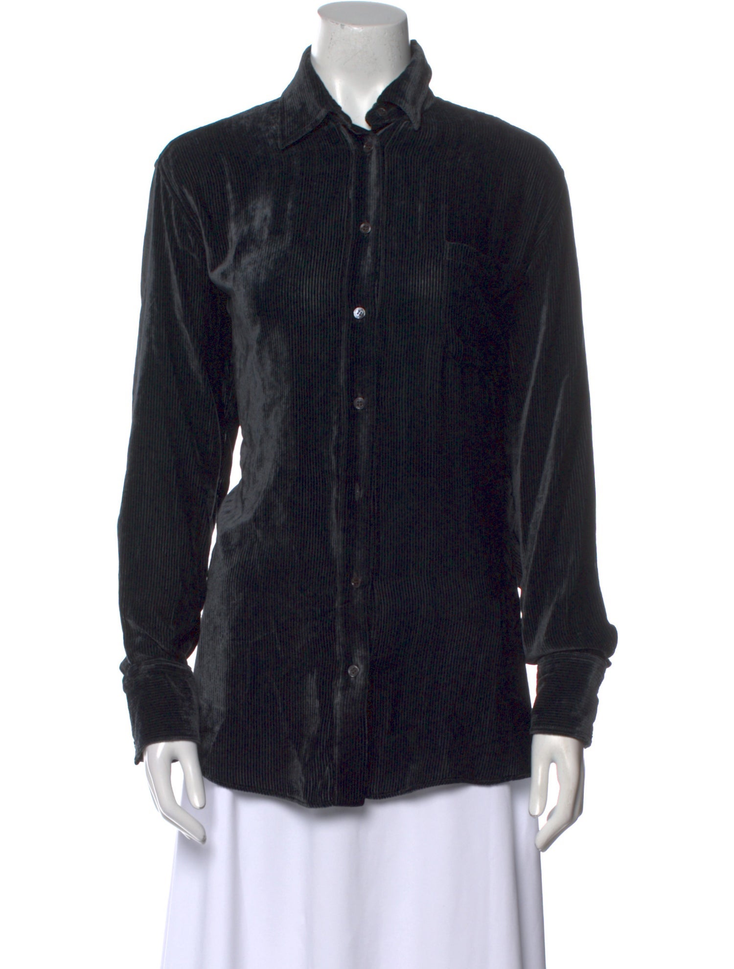 Sies Marjan Long Sleeve Button-Up Top