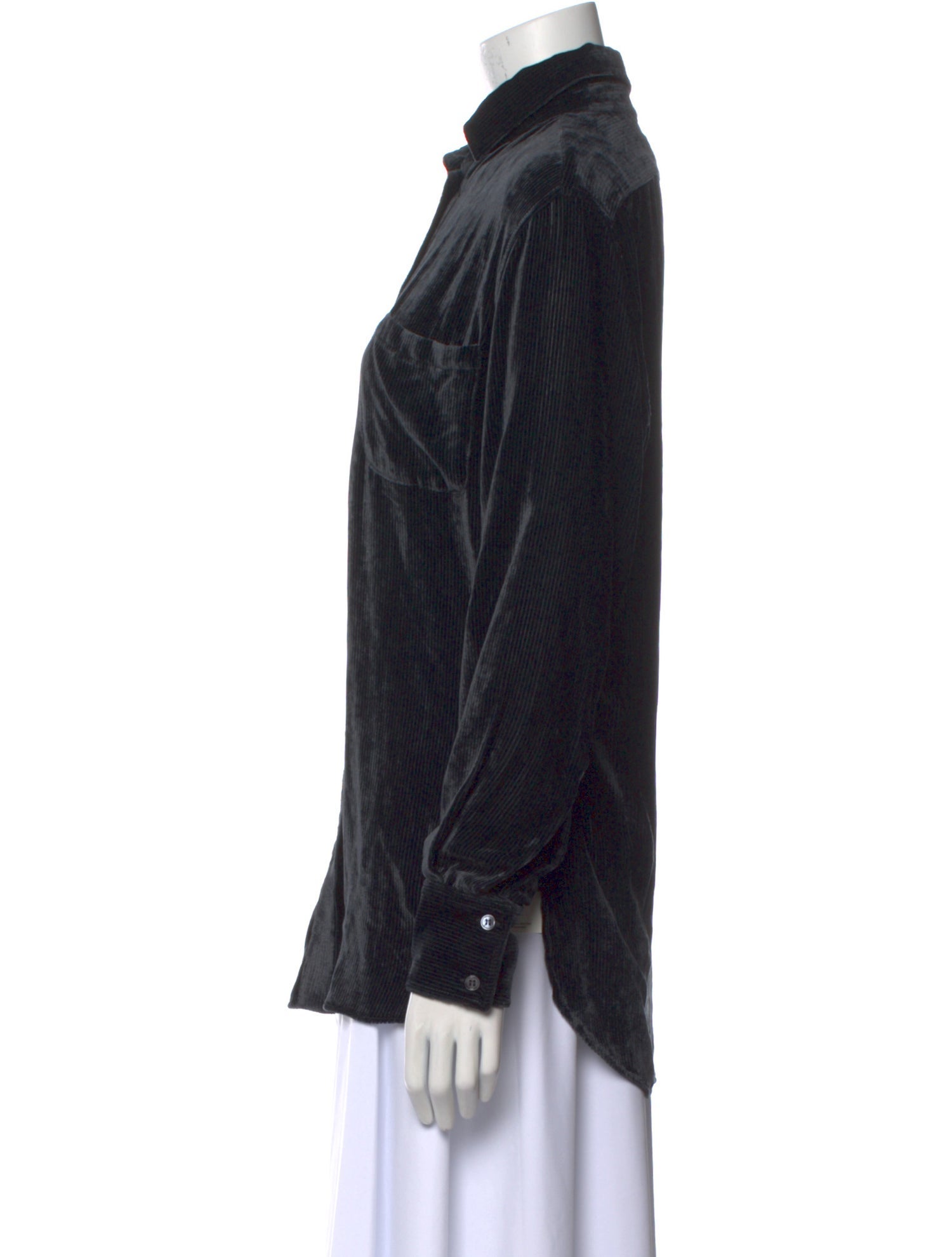 Sies Marjan Long Sleeve Button-Up Top