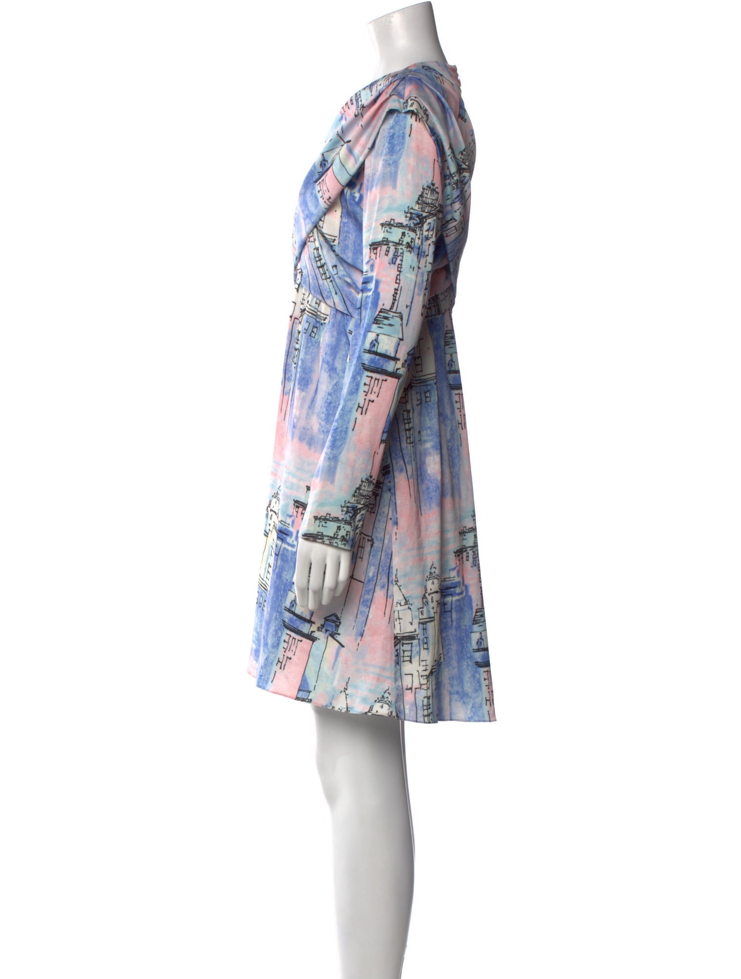 Sies Marjan Printed Mini Dress