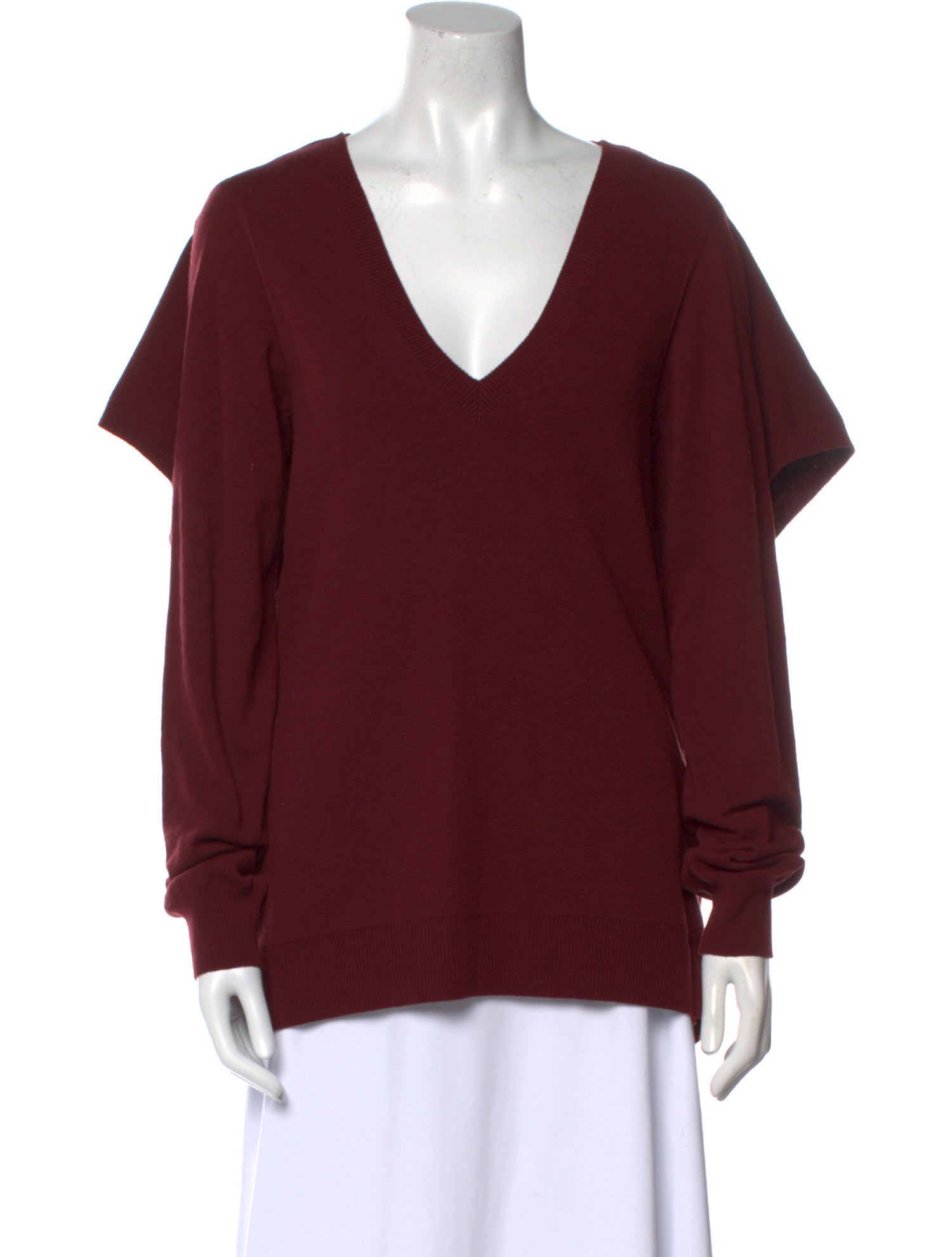 Sies Marjan Virgin Wool V-Neck Sweater