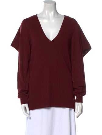 Sies Marjan Virgin Wool V-Neck Sweater
