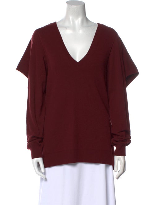Sies Marjan Virgin Wool V-Neck Sweater