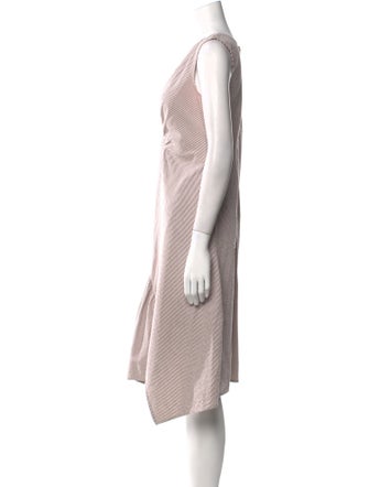 Sies Marjan Striped Knee-Length Dress