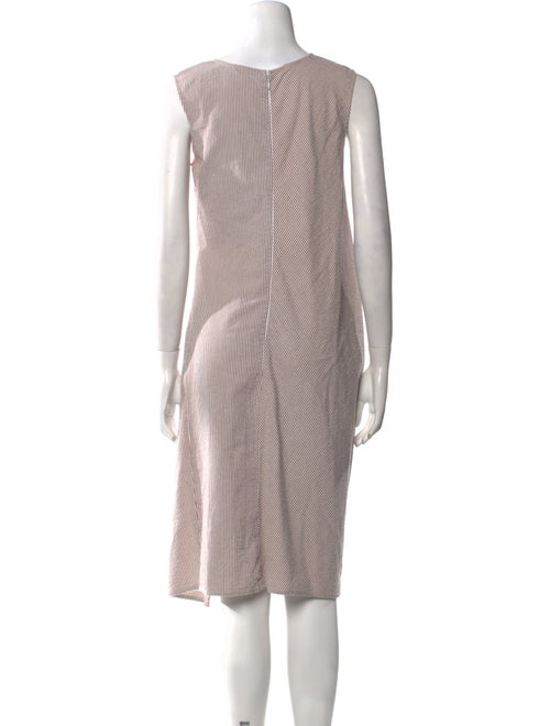 Sies Marjan Striped Knee-Length Dress