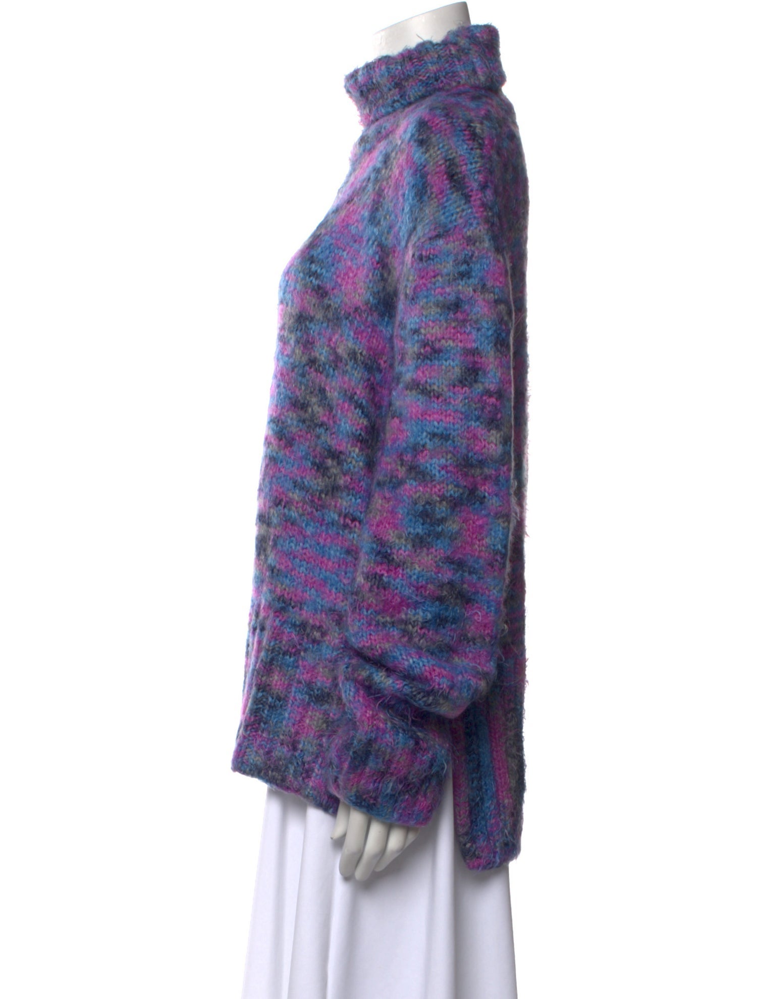 Sies Marjan Printed Turtleneck Sweater