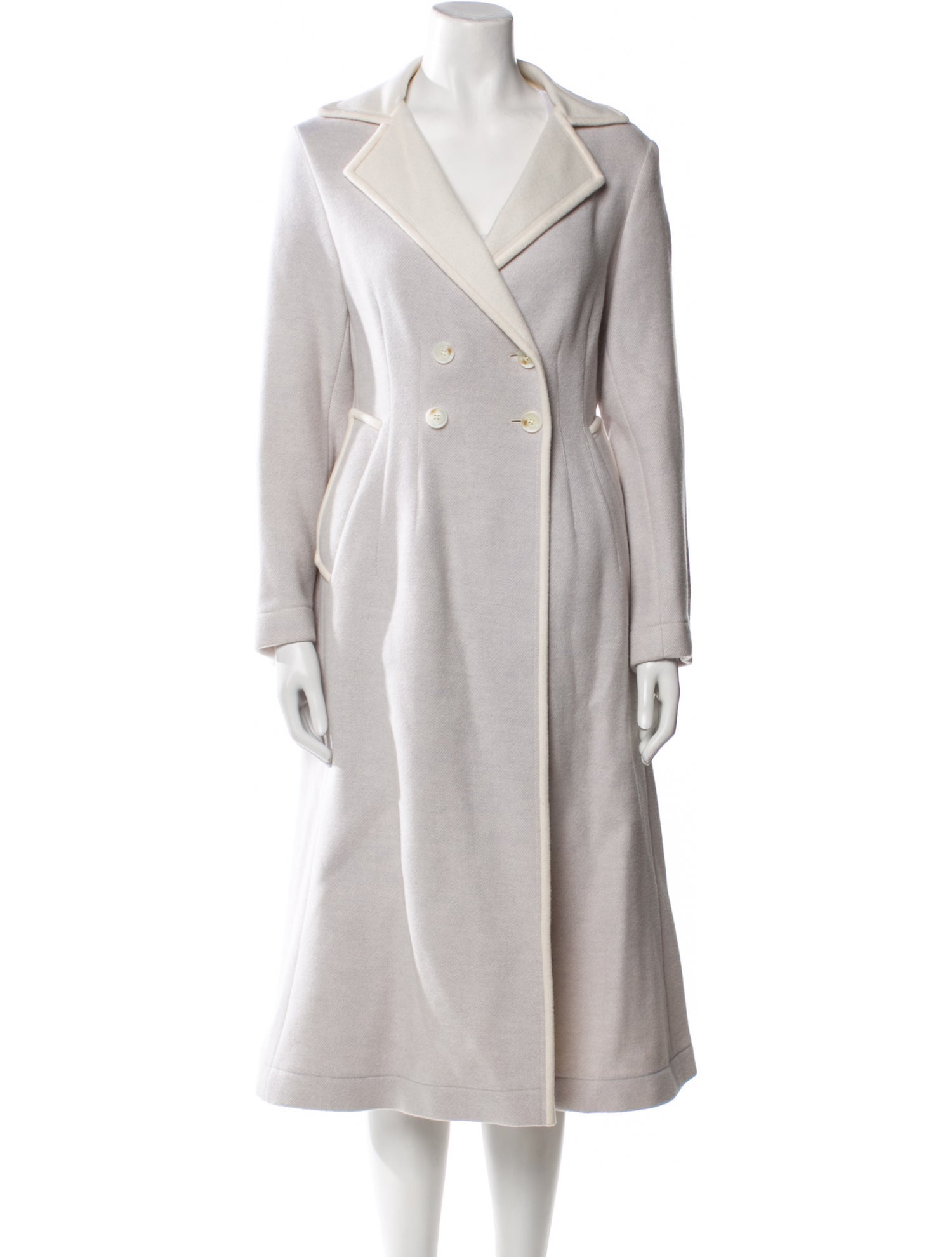 Sies Marjan Virgin Wool Trench Coat