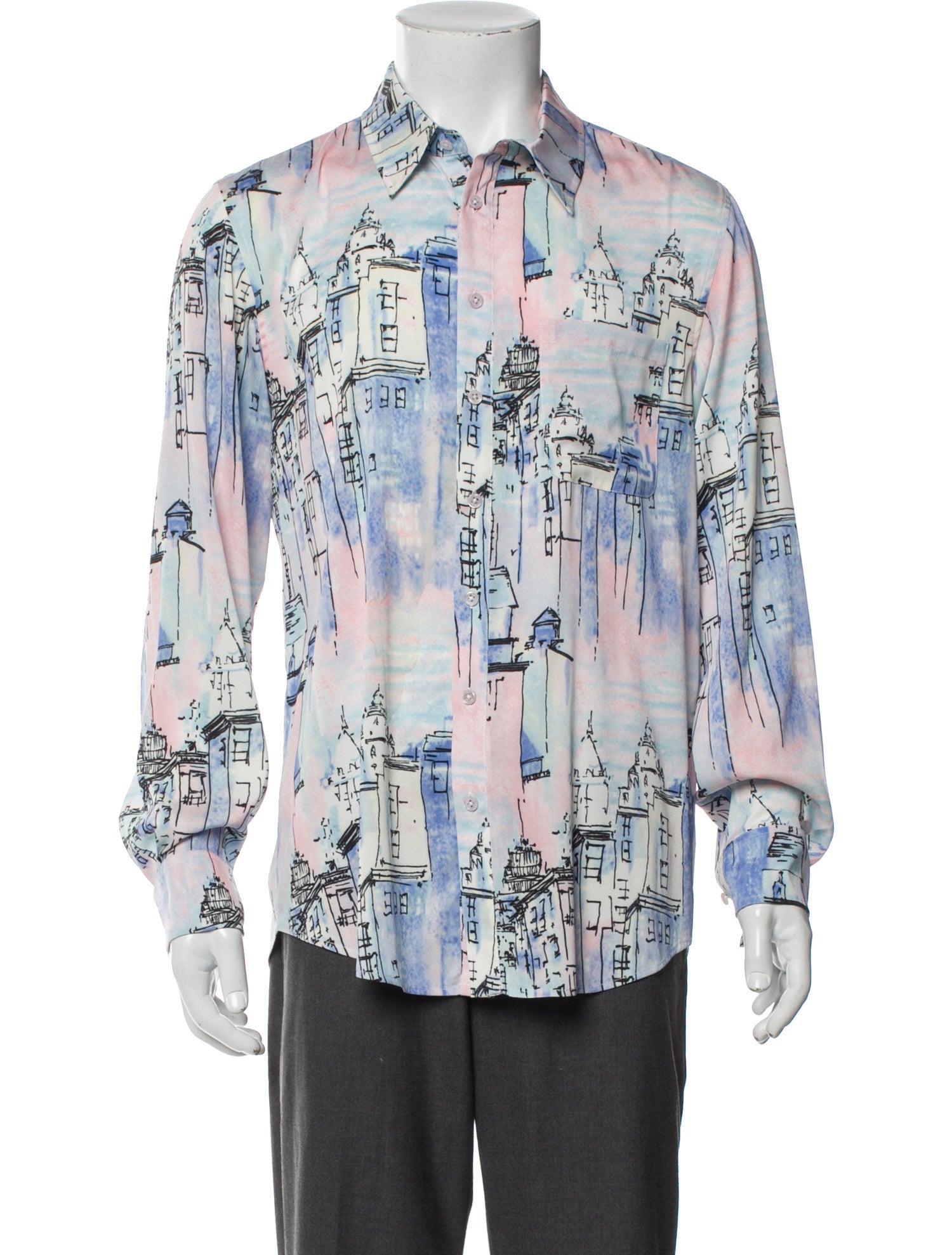 Sies Marjan Printed Long Sleeve Shirt