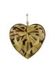 Silvia Furmanovich 18K Diamond & Wood Heart Pendant