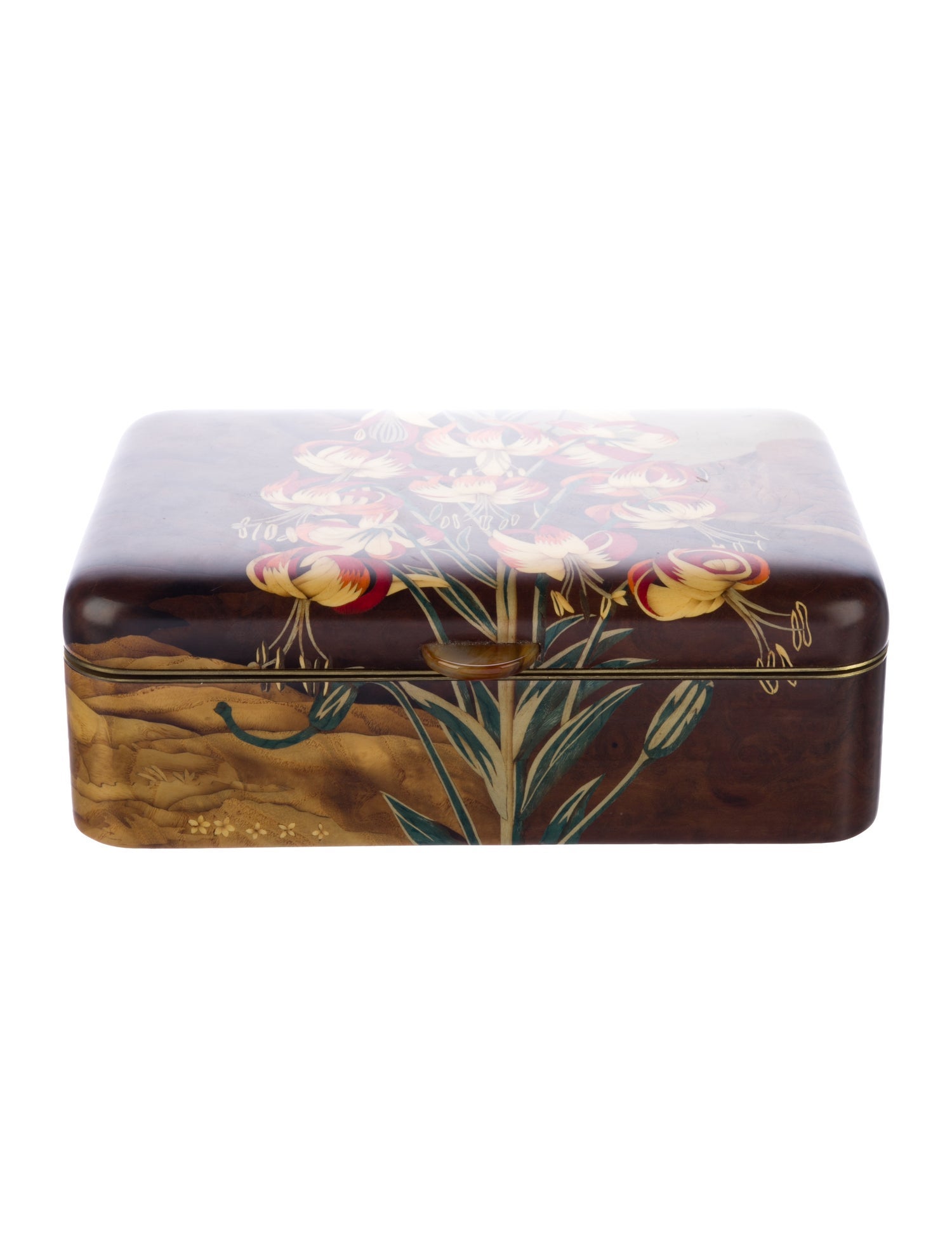 Silvia Furmanovich Marquetry Jewelry Box