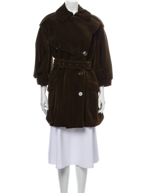 Simone Rocha Trench Coat Green