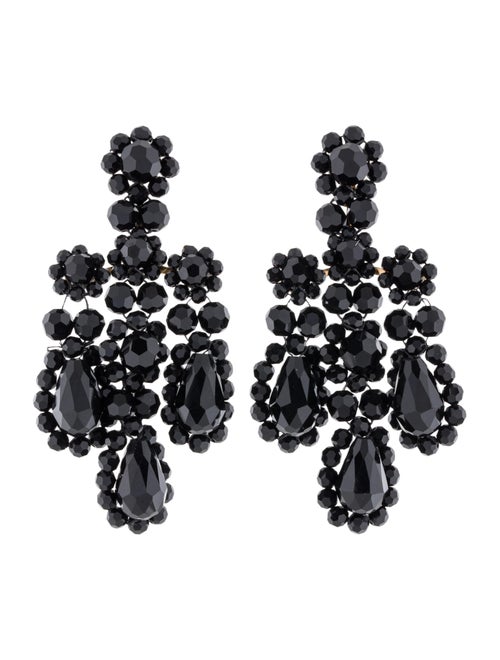 Simone Rocha Beaded Crystal Funeral Chandelier Ear