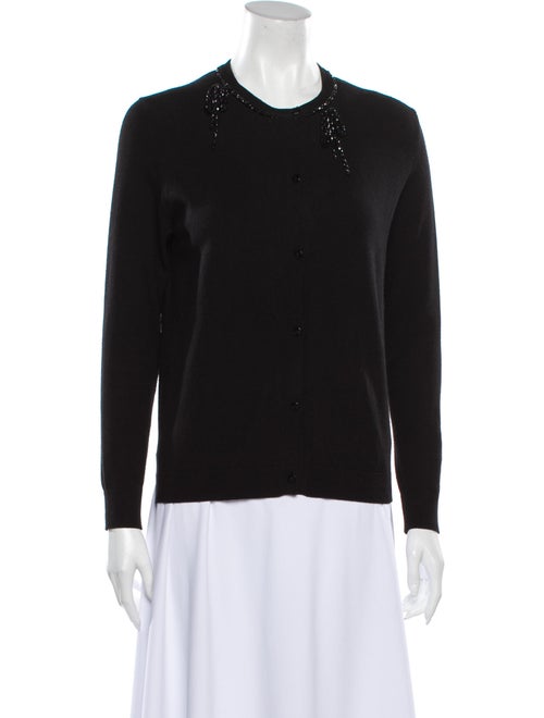 Simone Rocha Crew Neck Sweater Black
