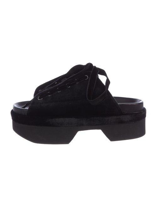 Simone Rocha Slingback Sandals Black