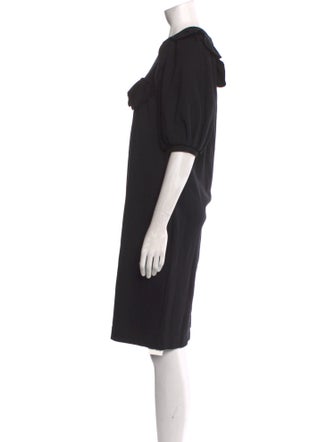 Simone Rocha Crew Neck Knee-Length Dress