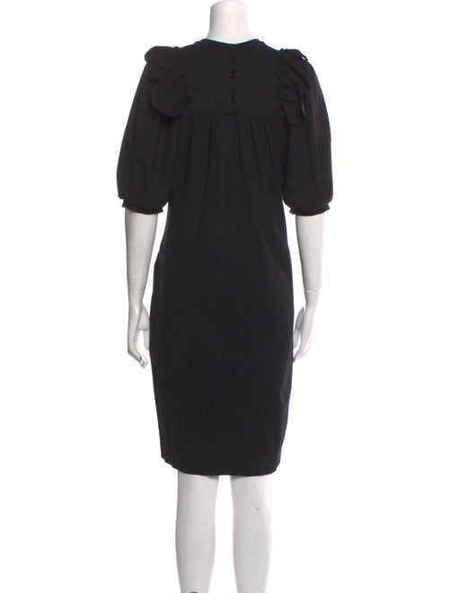 Simone Rocha Crew Neck Knee-Length Dress