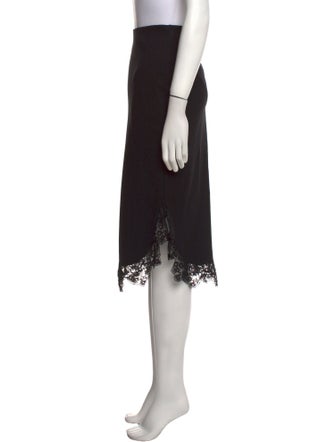 Simone Rocha Lace Trim Embellishment Midi Length Skirt